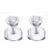 White gold earrings with Diamonds