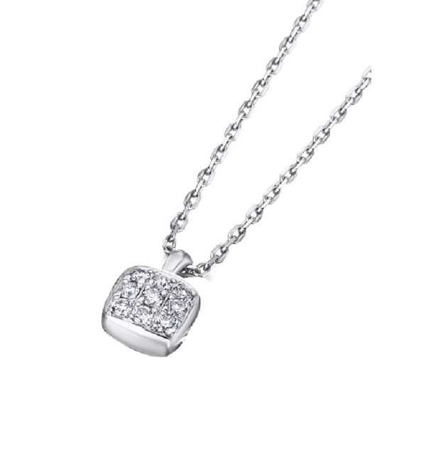 White gold pendant with Diamonds