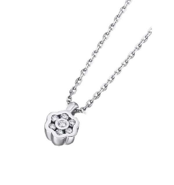 White gold pendant with Diamonds