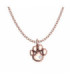 Rose gold pendant with a Diamond