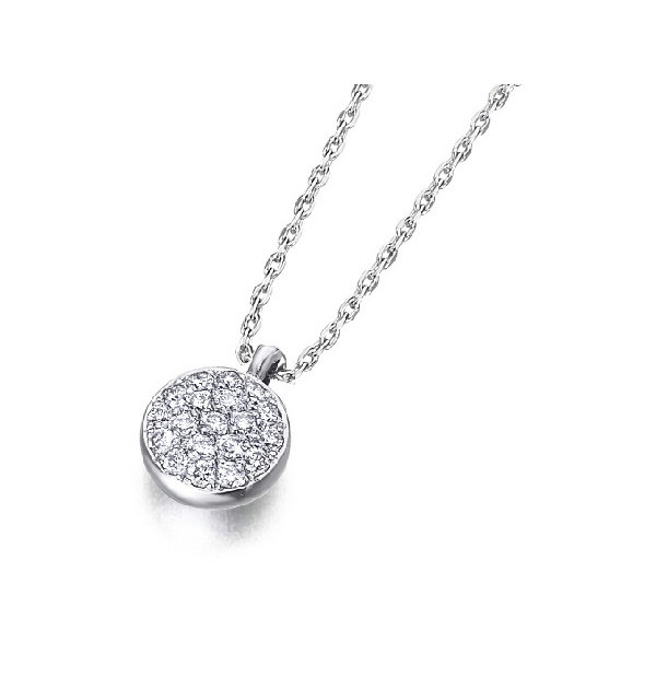 White gold pendant with Diamond