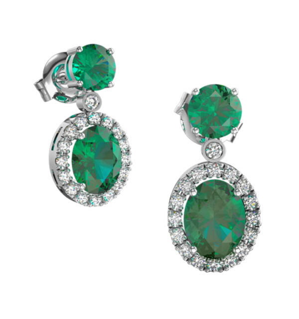 Pend.oro blanco Dmtes.0,70.Esm.Natur.