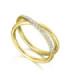 Yellow gold ring with Diamonds