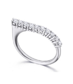 White gold ring and Diamonds