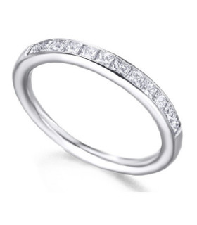 Anillo oro blanco y Diamantes