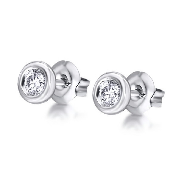 White gold earrings with Diamonds