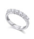 White gold ring with diamonds 0.75cts