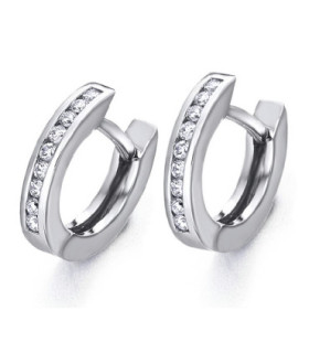 White gold earrings with Diamonds