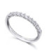 White gold band with Diamonds