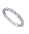 White gold band with Diamonds