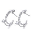 White gold earrings with Diamonds