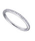 White gold band with Diamonds