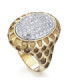 Yellow gold ring with Diamonds