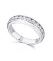 Alianza oro blanco y Diamantes