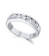 Alianza oro blanco y Diamantes