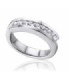 White gold ring with diamonds 0.50cts