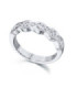 White gold ring with diamonds 0.52cts