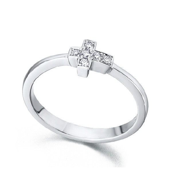 White gold ring with Diamonds