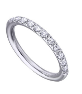 Anillo oro blanco y Diamantes