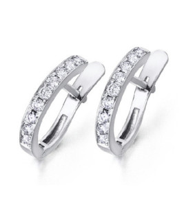 White gold earrings with Diamonds