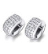 Pendientes oro blanco y Diamantes