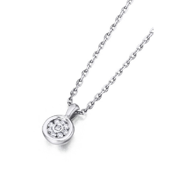 White gold pendant with Diamonds