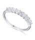 White gold band with Diamonds