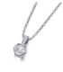 Colgante oro blanco y Diamantes