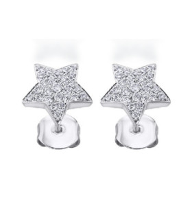 White gold earrings with Diamonds