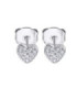 Pendientes oro blanco y Diamantes