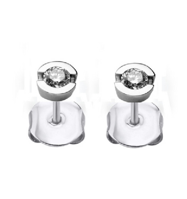 White gold earrings with Diamonds