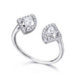 Anillo oro blanco y Diamantes