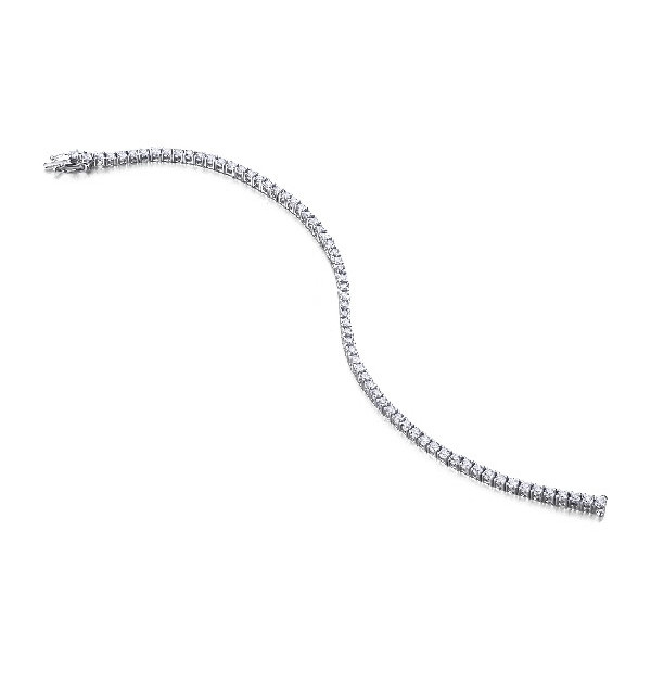 Rivière oro blanco y Diamantes