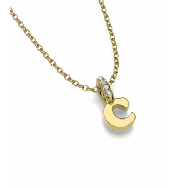 Colgante oro rosa y diamantes