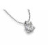 Colgante oro blanco y Diamante