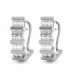 Pendientes oro blanco y Diamantes