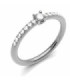 Anillo oro blanco y Diamantes