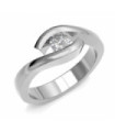 White gold ring with Diamond