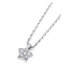 Colgante oro blanco y Diamantes