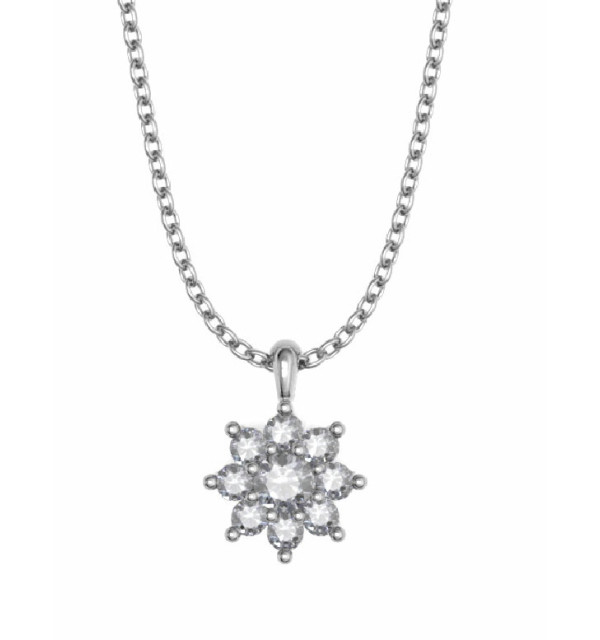 White gold pendant with Diamonds