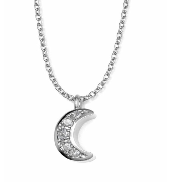 Colgante oro blanco y Diamantes