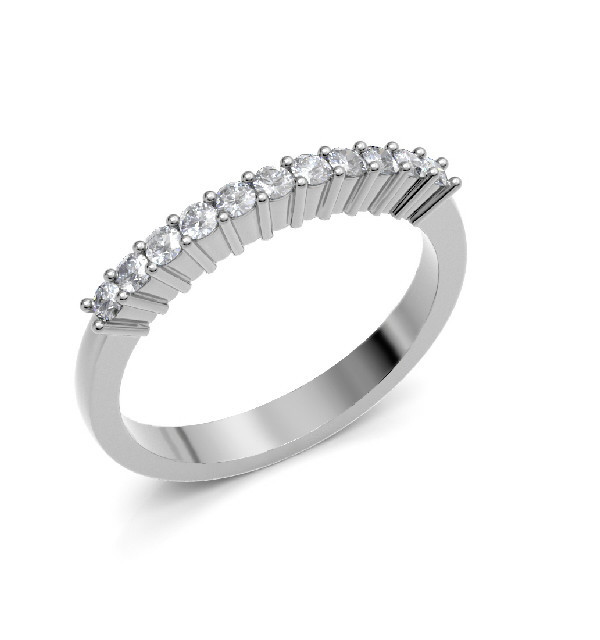White gold ring with Diamonds