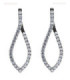 Pendientes oro blanco y Diamantes