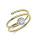 Yellow gold ring with Diamonds