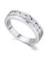 White gold ring with diamonds 0,84 cts