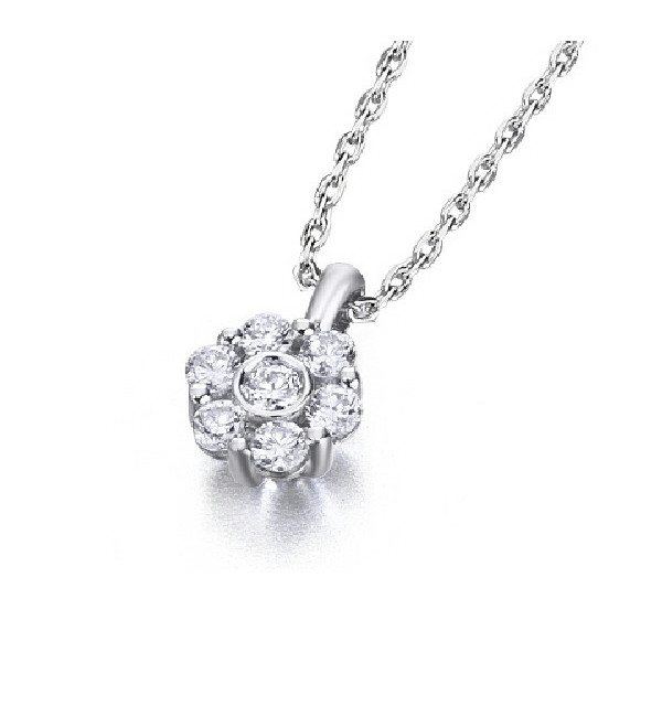 White gold pendant with Diamonds