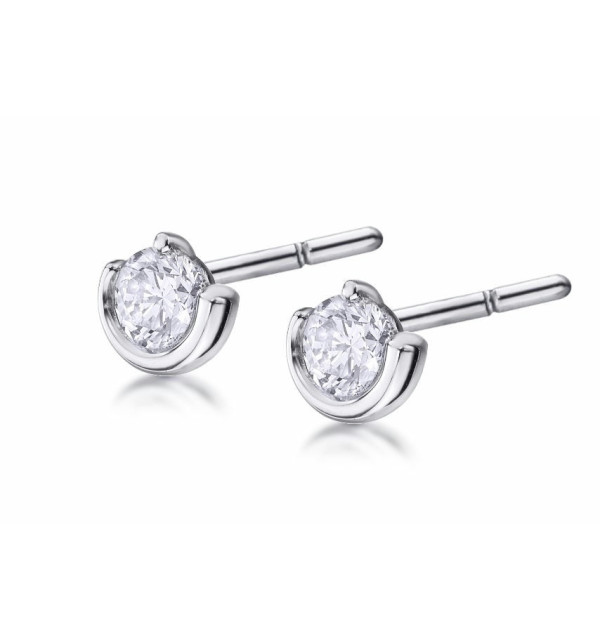 Dormilonas oro blanco y Diamantes