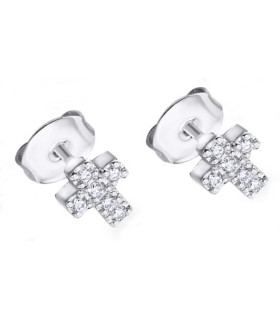 White gold earrings with Diamonds