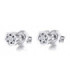 Pendientes oro blanco y Diamantes