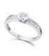 Anillo oro blanco y Diamantes